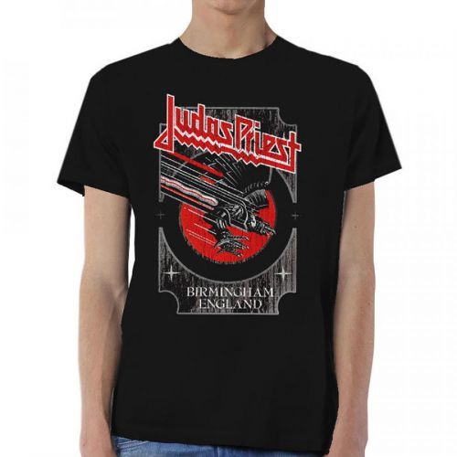 Judas Priest - Tričko Silver and Red Vengeance - Muž, Unisex, Čierna, XXL