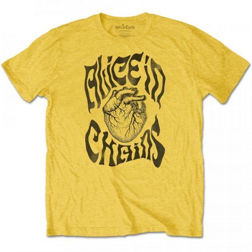 Alice In Chains - Tričko Transplant - Muž, Unisex, Žltá, S