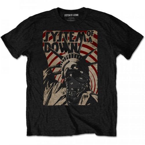 System of a Down - Tričko Liberty Bandit - Muž, Unisex, Čierna, XXL