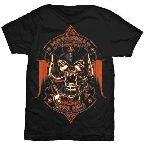 Motörhead - Tričko Orange Ace - Muž, Unisex, Čierna, S
