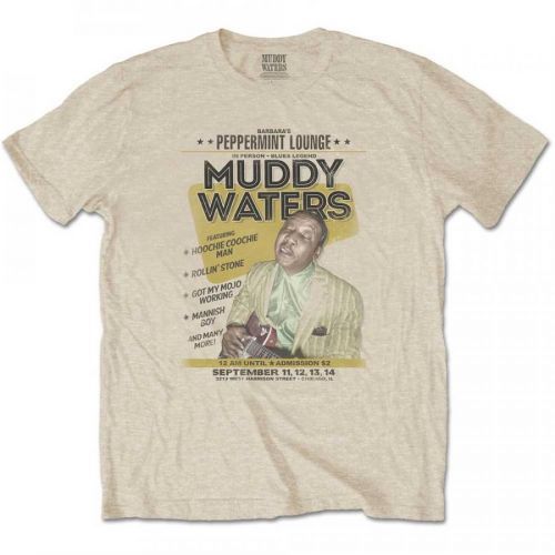 Muddy Waters - Tričko Peppermint Lounge - Muž, Unisex, Natural, XXL