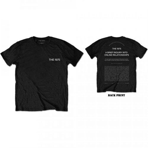 The 1975 - Tričko ABIIOR Wecome Welcome - Muž, Unisex, Čierna, XXL