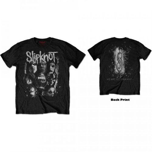 Slipknot - Tričko WANYK White Splatter - Muž, Unisex, Čierna, XXL