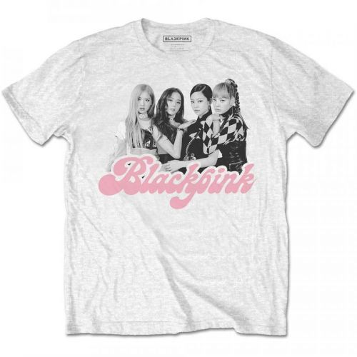 Blackpink - Tričko Photo - Muž, Unisex, Biela, XXL