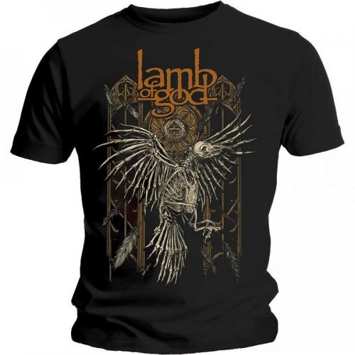 Lamb of God - Tričko Crow - Muž, Unisex, Čierna, S