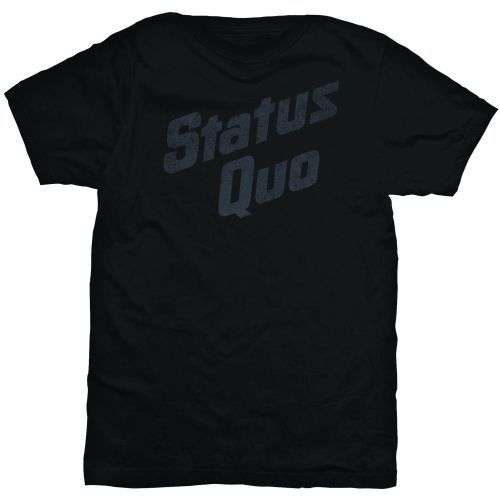 Status Quo - Tričko Vintage Retail - Muž, Unisex, Čierna, L