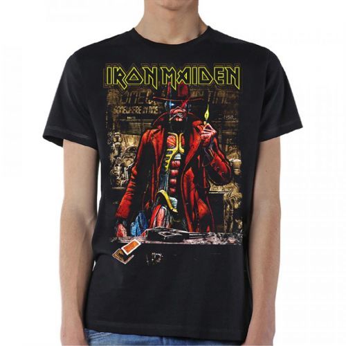Iron Maiden - Tričko Stranger Sepia - Muž, Unisex, Čierna, XXL