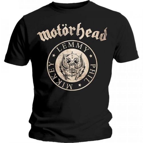 Motörhead - Tričko Undercover Seal Newsprint - Muž, Unisex, Čierna, XXL