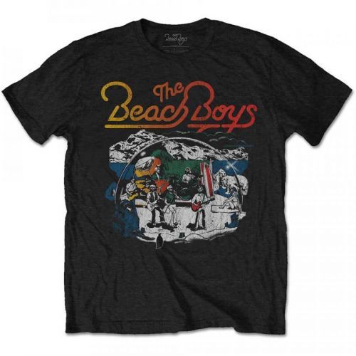The Beach Boys - Tričko Live Drawing - Muž, Unisex, Čierna, S