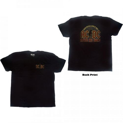 AC/DC - Tričko Hard As Rock - Muž, Unisex, Čierna, XXL