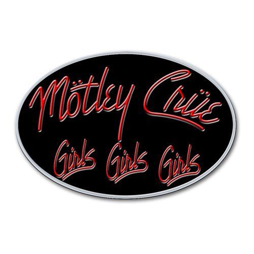 Motley Crue - Odznaky Girls, Girls, Girls