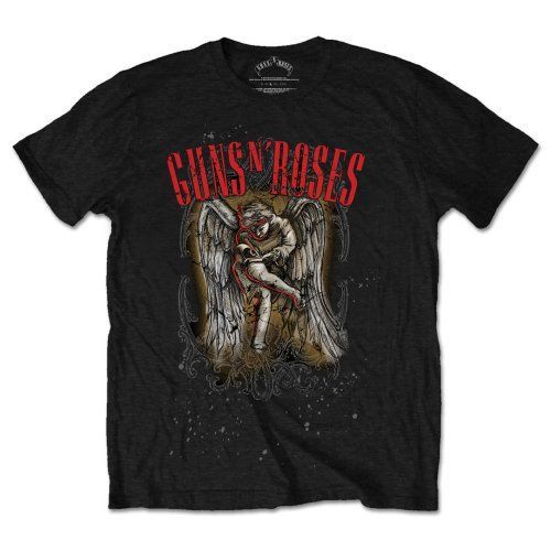 Guns N’ Roses - Tričko Sketched Cherub - Muž, Unisex, Čierna, XXL