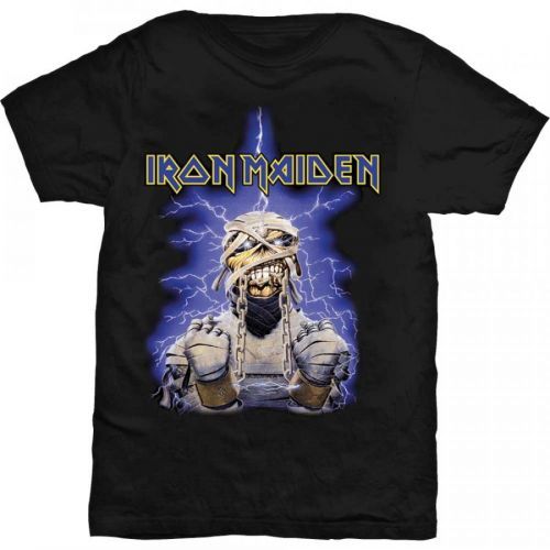 Iron Maiden - Tričko Powerslave Mummy - Muž, Unisex, Čierna, S