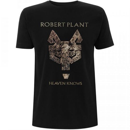 Robert Plant - Tričko Heaven Knows - Muž, Unisex, Čierna, XXL