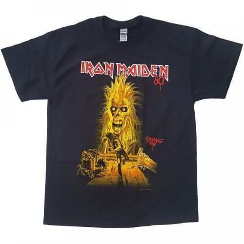 Iron Maiden - Tričko Debut Album 40th Anniversary - Muž, Unisex, Čierna, S