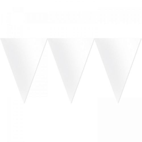 Amscan Banner biely 450 cm