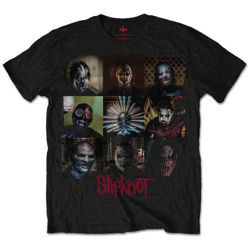 Slipknot - Tričko Blocks - Muž, Unisex, Čierna, XXL