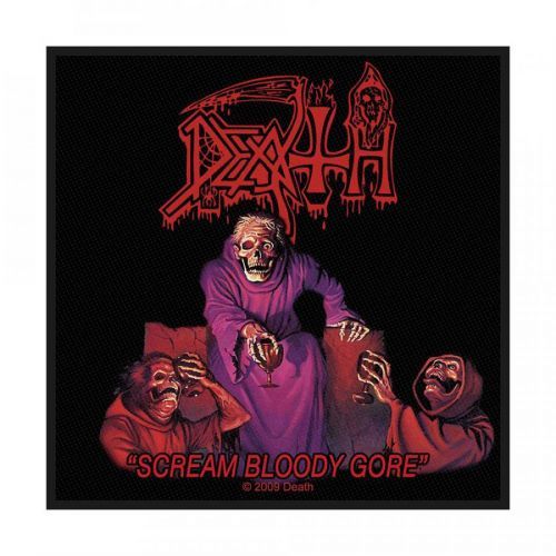 Death - Nažehlovačka Scream Bloody Gore