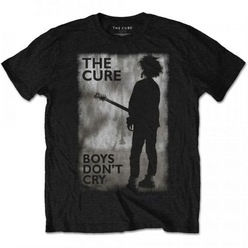 The Cure - Tričko Boys Don't Cry Black & White - Muž, Unisex, Čierna, S
