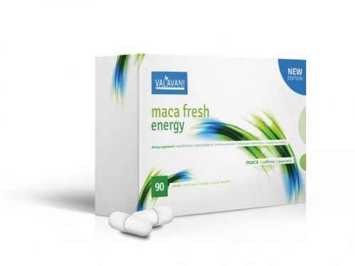 VALAVANI MACA FRESH ENERGY 90 KAPSÚL 1 balenie: 1 balenie
