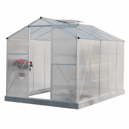 Zahradní skleník, polykarbonát, 190x314x219cm, KACEN TYP 4