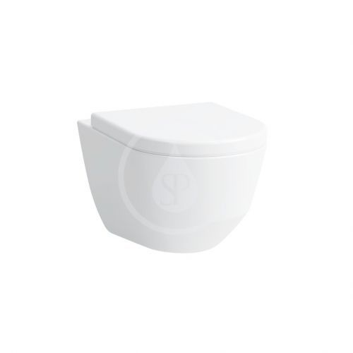 Laufen - Pro Závěsné WC Compact, 490x360 mm, Rimless, s LCC, bílá (H8209654000001)