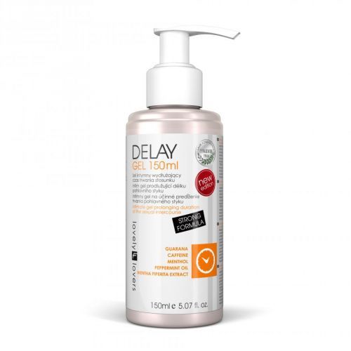 Lovely Lovers DELAY 150ml lubrikačný gél na oddialenie ejakulácie