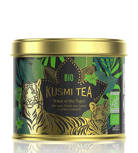 Sypaný bio organický čaj Kusmi Tea Tchai of Tiger, 100 g