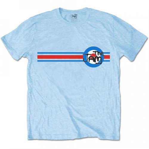 The Jam - Tričko Target Stripe - Muž, Unisex, Modrá, XXL