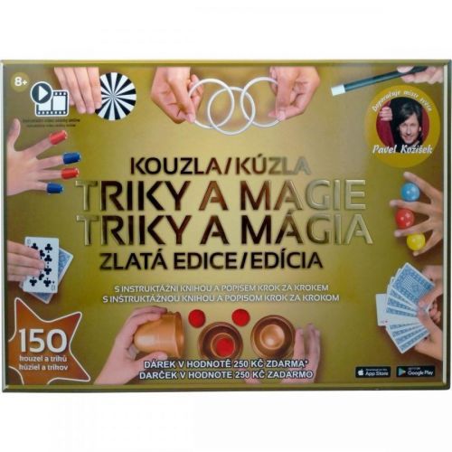 HM Studio Kúzla, triky a mágia - Zlatá edícia 150 trikov