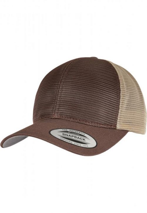Urban Classics Flexfit 360? Omnimesh 2-Tone Cap brown/khaki - One Size