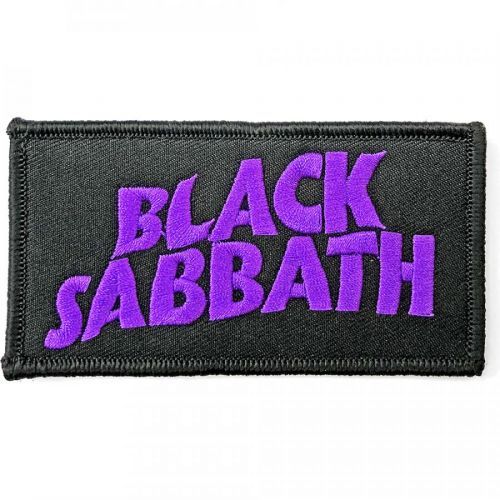 Black Sabbath - Nažehlovačka Wavy Logo
