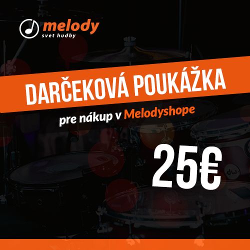 TM Sound Darčeková poukážka pre nákup v Melodyshope 20€