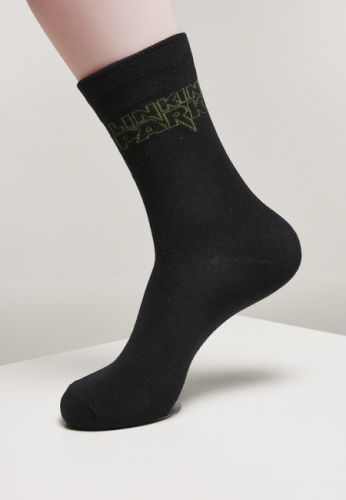 Mr. Tee Linkin Park Socks 2-Pack black/white - 39–42
