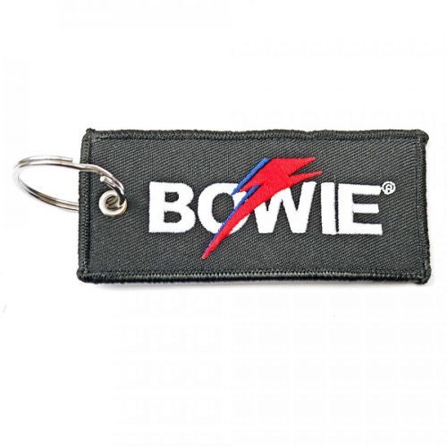 David Bowie - Kľúčenka Flash Logo