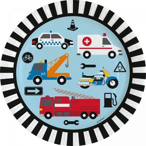 Amscan Taniere - Cestná premávka 8 ks