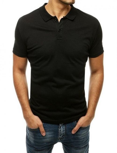 čierne pánske polo tričko