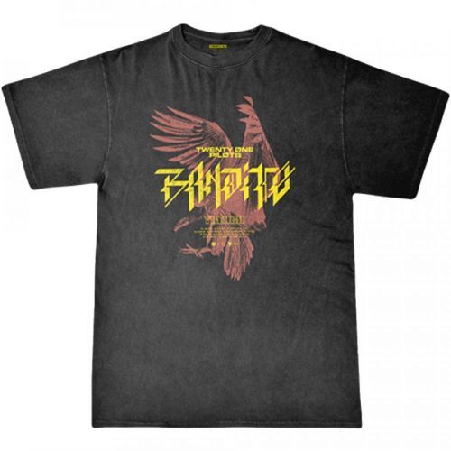 Twenty One Pilots - Tričko Bandito Bird - Muž, Unisex, Čierna, XXL