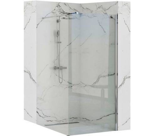 AERO N 100 TRANSPARENTNÍ SPRCHOVÁ ZÁSTĚNA (REA-K7551)