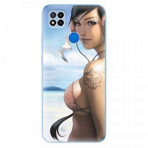 Odolné silikónové puzdro iSaprio - Girl 02 - Xiaomi Redmi 9C