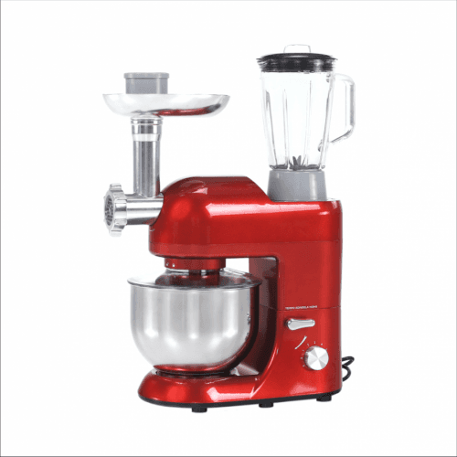 Kuchyňský robot, 1800 W, 5 l, červená, KANTE