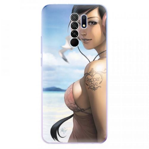 Odolné silikónové puzdro iSaprio - Girl 02 - Xiaomi Redmi 9