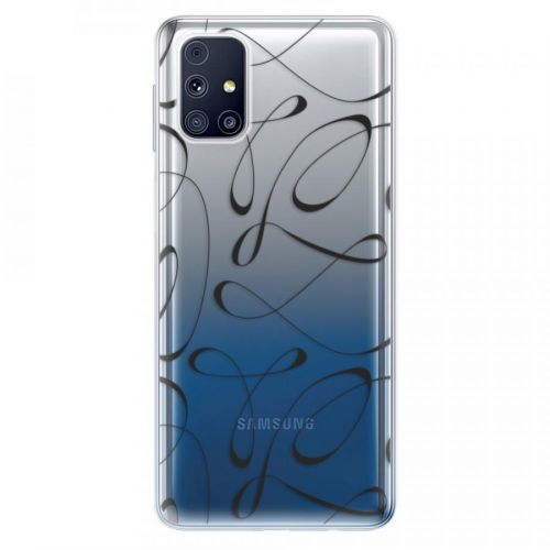 Odolné silikónové puzdro iSaprio - Fancy - black - Samsung Galaxy M31s