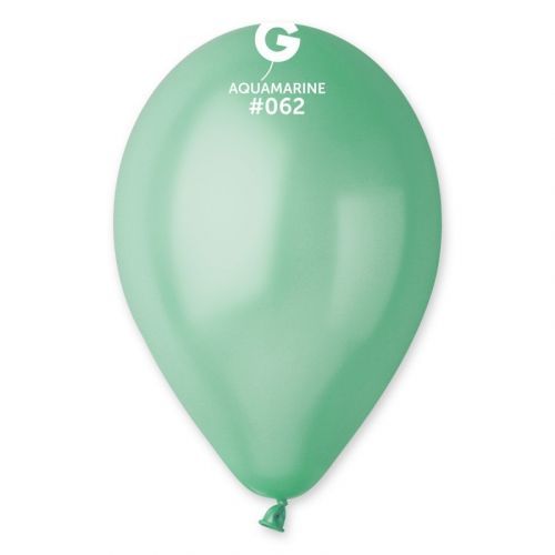 Gemar Balónik metalický aquamarin 26 cm