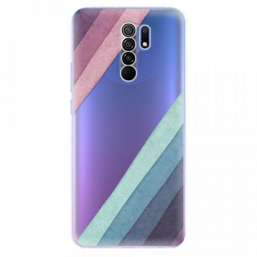Odolné silikónové puzdro iSaprio - Glitter Stripes 01 - Xiaomi Redmi 9