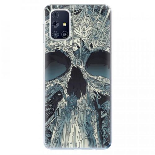 Odolné silikónové puzdro iSaprio - Abstract Skull - Samsung Galaxy M31s