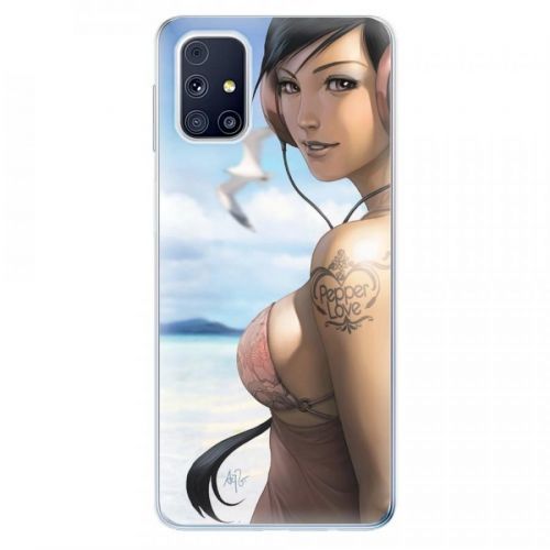 Odolné silikónové puzdro iSaprio - Girl 02 - Samsung Galaxy M31s