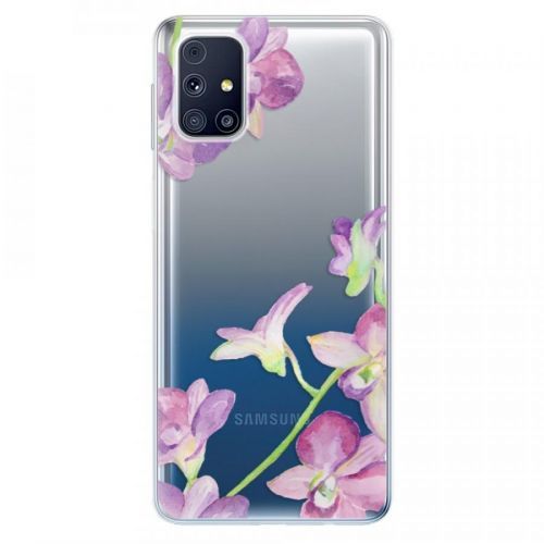 Odolné silikónové puzdro iSaprio - Purple Orchid - Samsung Galaxy M31s