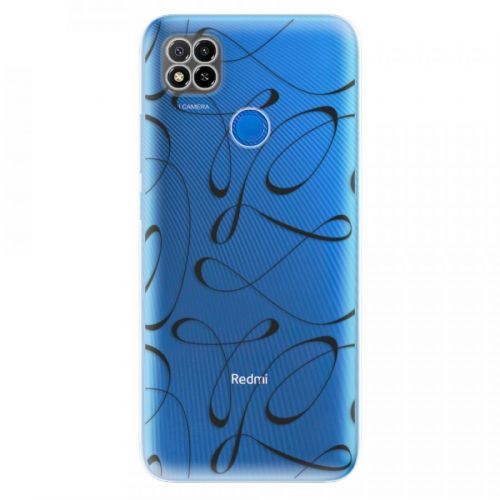 Odolné silikónové puzdro iSaprio - Fancy - black - Xiaomi Redmi 9C