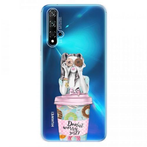 Odolné silikónové puzdro iSaprio - Donut Worry - Huawei Nova 5T
